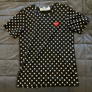 CDG PLAY T-Shirt Polka Dot